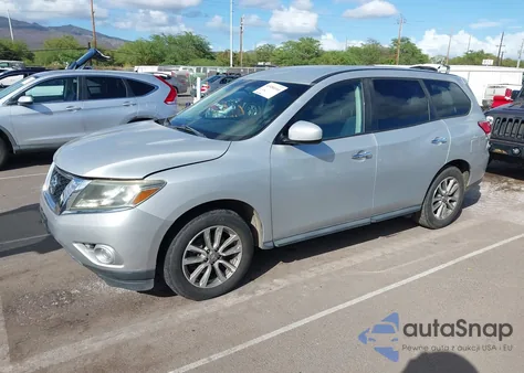 2014 Nissan Pathfinder S from USA, damaged, VIN 5N1AR2MN5EC702506